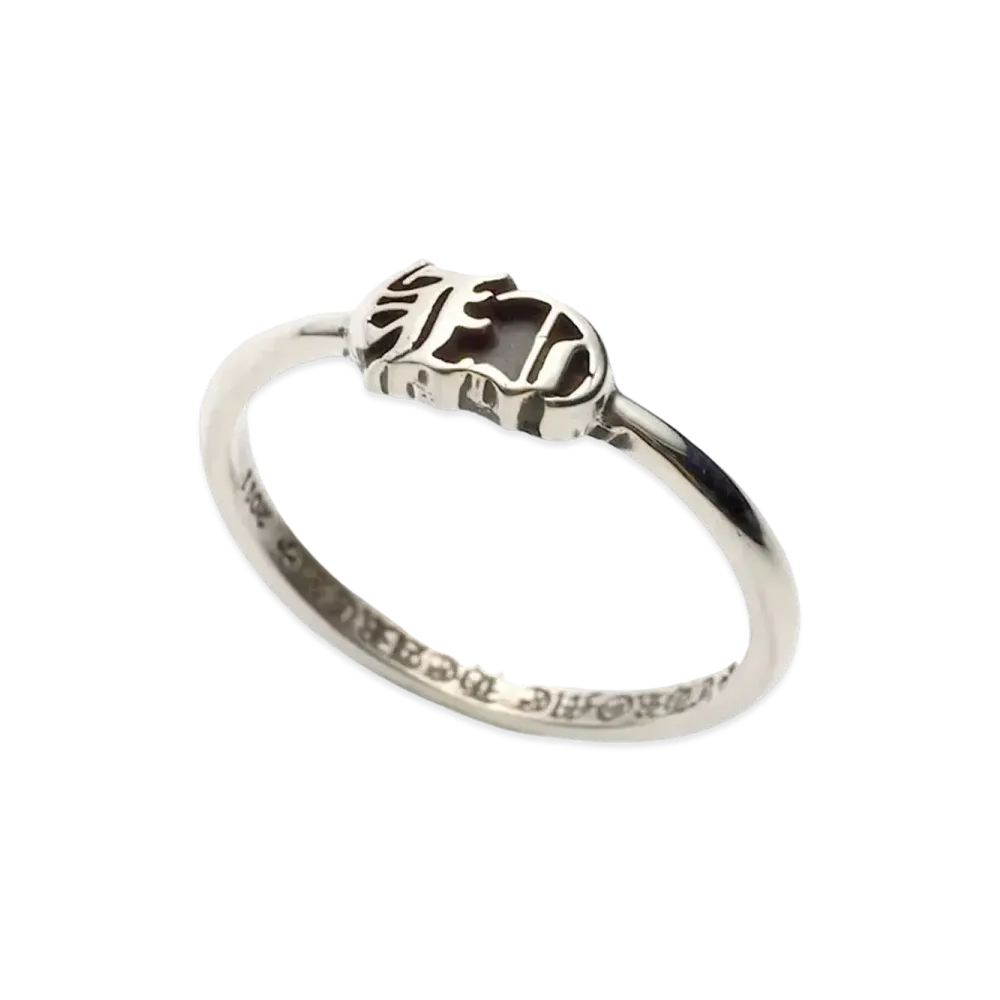 Chrome Hearts Bubble Gum Ring CH "Silver"