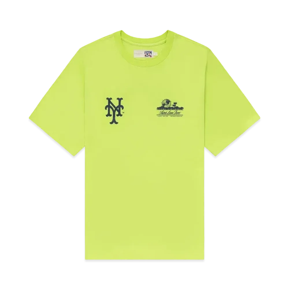 Aime Leon Dore x New York Mets Unisphere Tee "Lime"