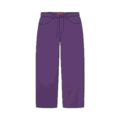 Supreme Baggy Jean "Purple" (25SS)