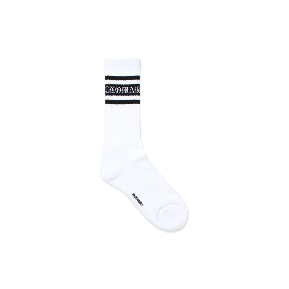 WACKO MARIA Sports Socks "Black"