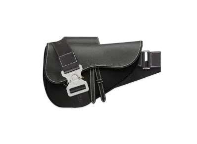Dior Saddle Bag Grained Calfskin "Black"