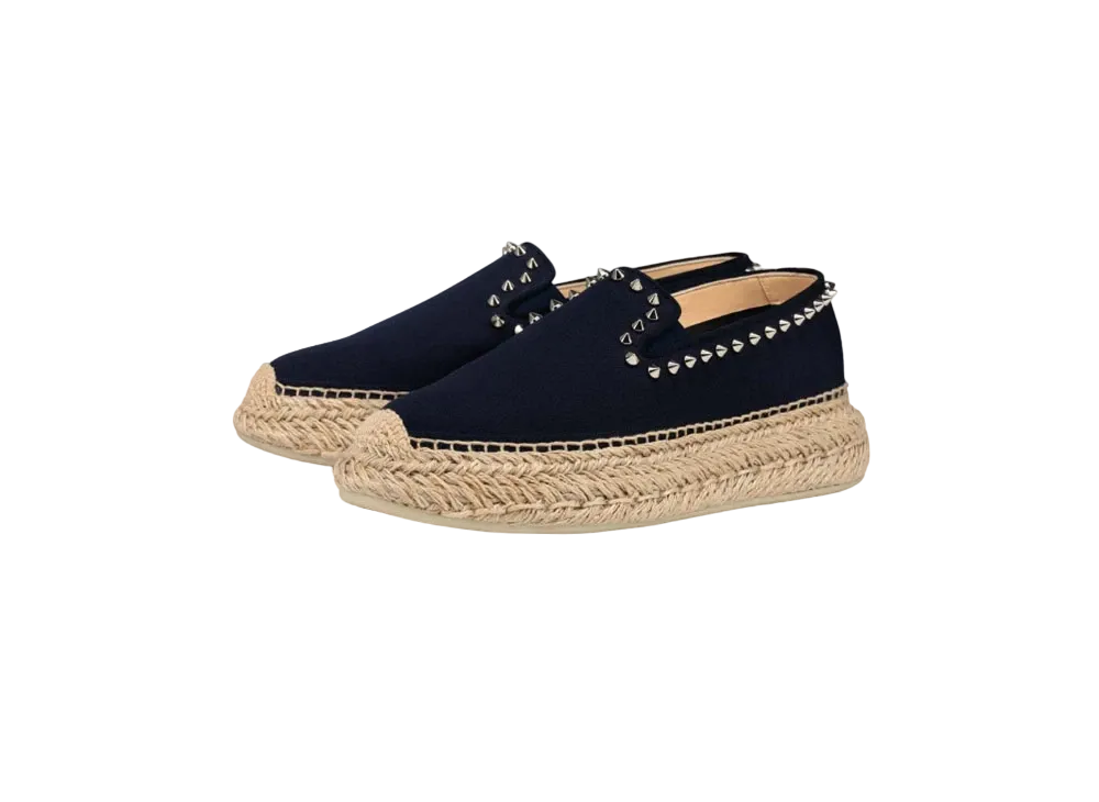 Christian Louboutin Espaboat "Obscur(Navy)"