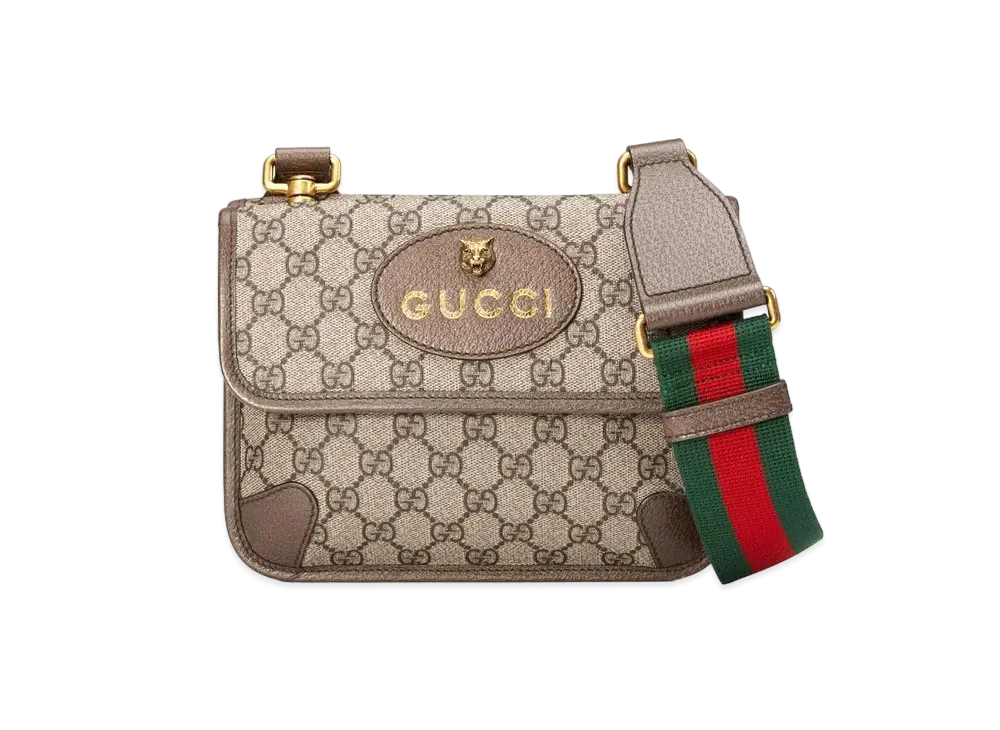 グッチ GGスプリーム スモール メッセンジャーバッグ "ベージュ/エボニー" 501050 9C2VT 8745