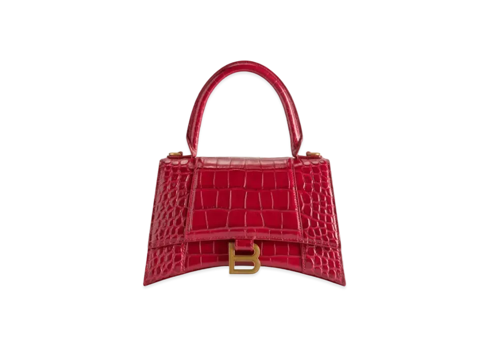バレンシアガ クロコダイル型押しハンドバッグ カーフスキン 三越伊勢丹 | BALENCIAGA/バレンシアガ通販 | HOURGLASS