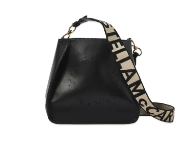 Stella McCartney Stella Logo Shoulder Bag "Black"