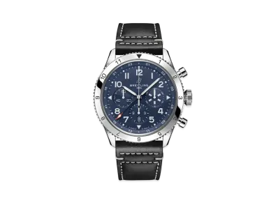 BREITLING SUPER AVI B04 CHRONOGRAPH GMT 46 TRIBUTE TO VOUGHT F4U CORSAIR "Blue"