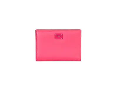 Dolce&Gabbana Wallet Small Calfskin Logo Plate "Fuchsia"