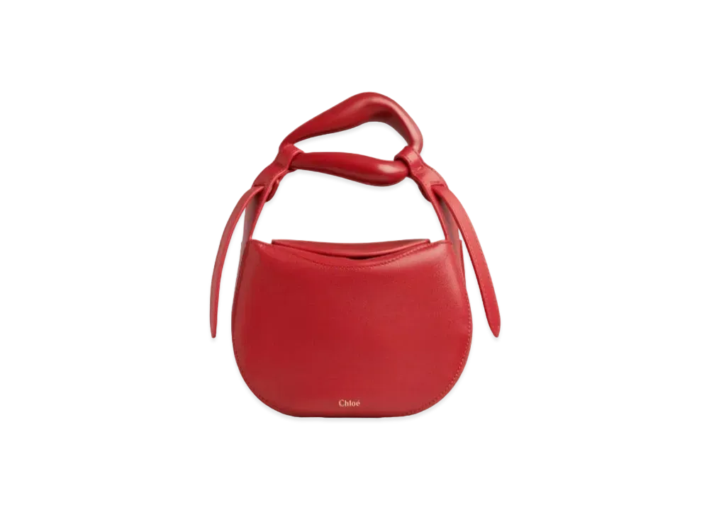 Chloe Kiss Small Bag In Nappa Lambskin "Crush"