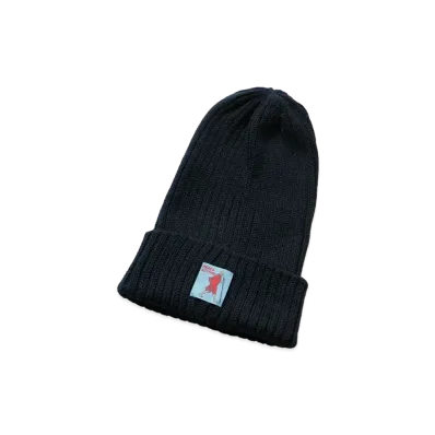KAPITAL 5G Cotton Knit Cap "Black"