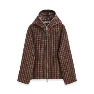 OUR LEGACY Full Zip Hood "Boston Check"