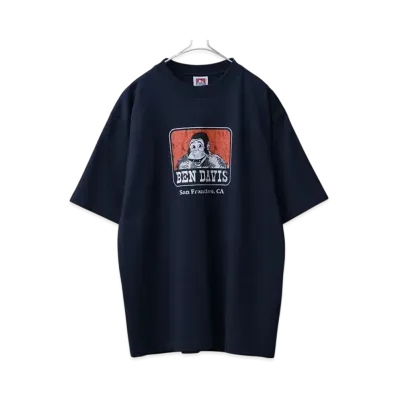 BEN DAVIS Crumble Icon S/S T-Shirt "Navy"