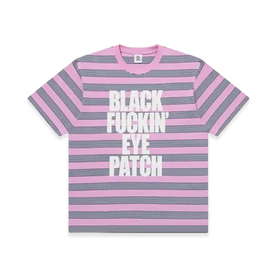 BlackEyePatch BFEP Striped Tee "Pink"