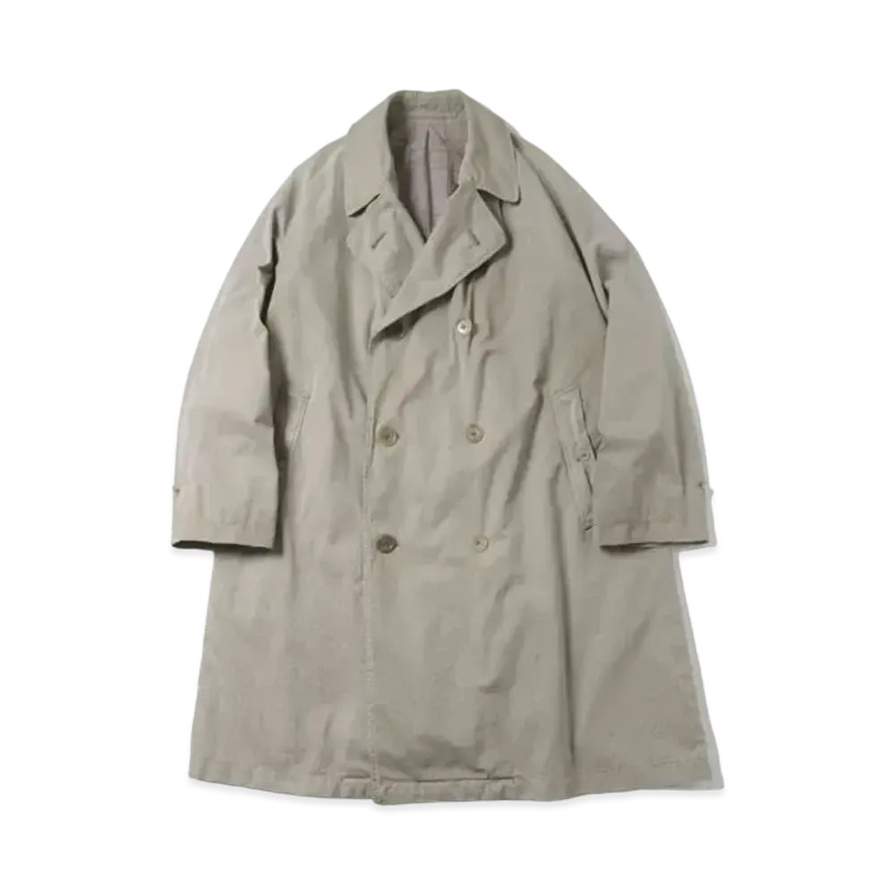 A.PRESSE Vintage Trench Coat "Ecru"