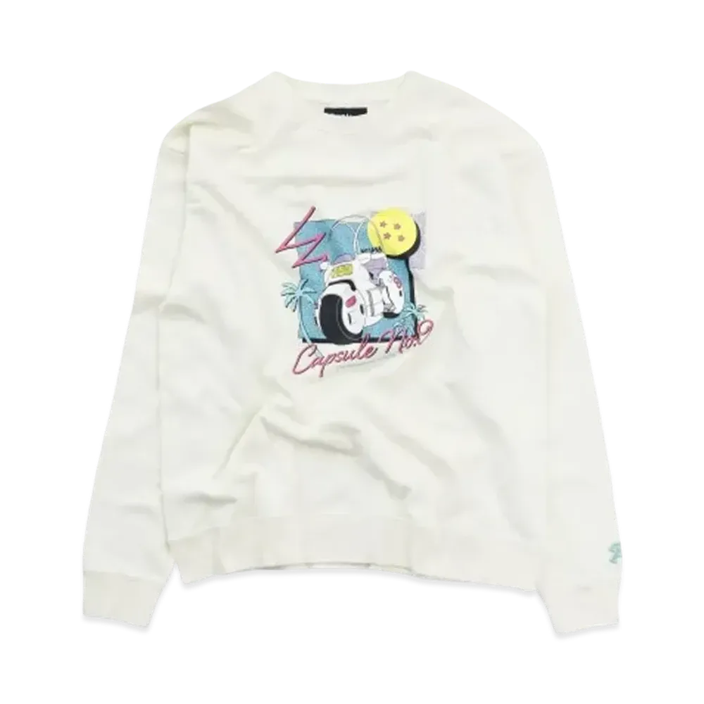 Peace and After x Dragon Ball Capsule No.9 Sweatshirt "Ivory"