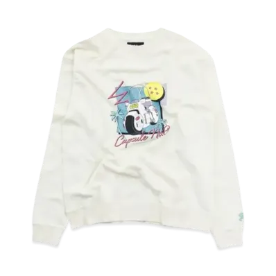 Peace and After x Dragon Ball Capsule No.9 Sweatshirt "Ivory"