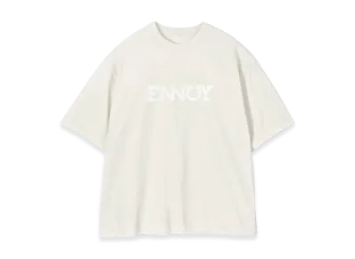 ENNOY Electric Logo Fade T-Shirt "Off White"