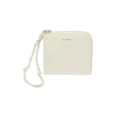 Jil Sander Tangle Card Holder "Eggshell"