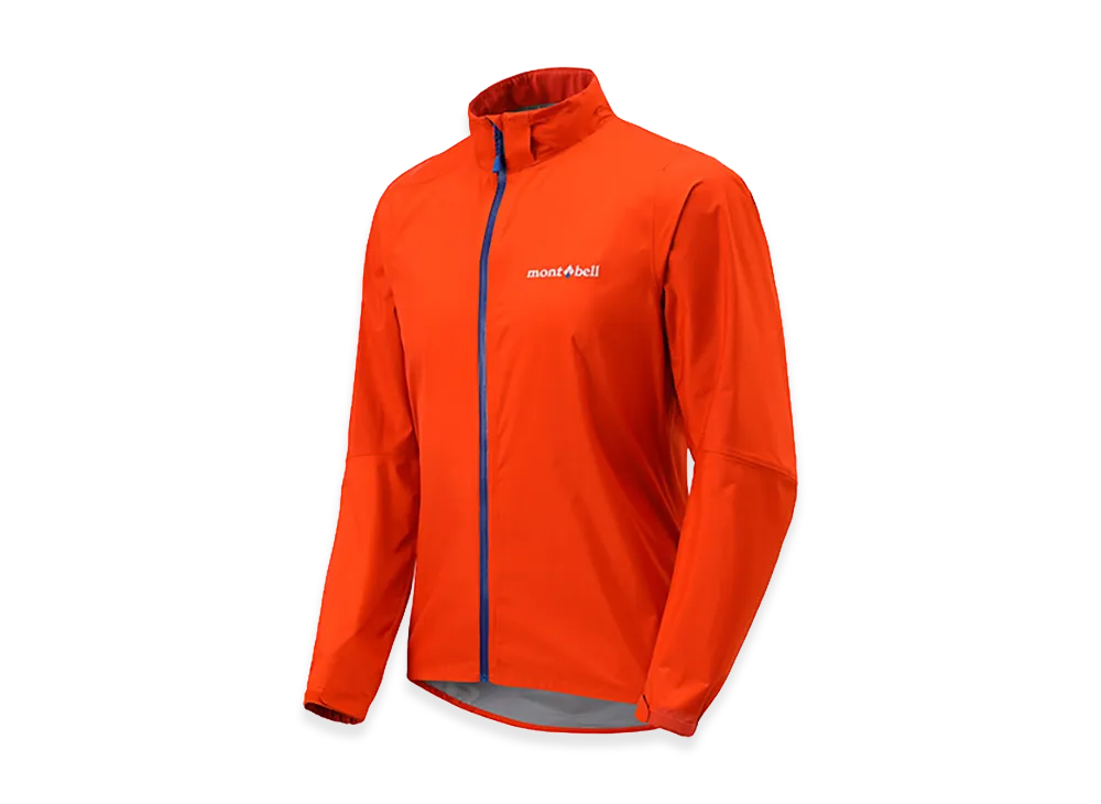mont-bell Dry-Tec Cycle Rain Jacket "Orange"