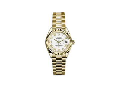 ROLEX Date-Just 28 White Dial 279178