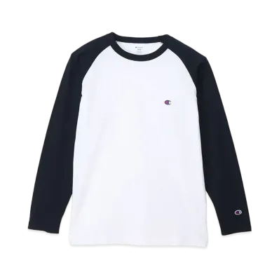 Champion Basic Raglan Long Sleeve T-shirt "Navy"