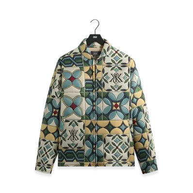 Kith Full Zip Brixton Puffed Shirt Jacket "Session"