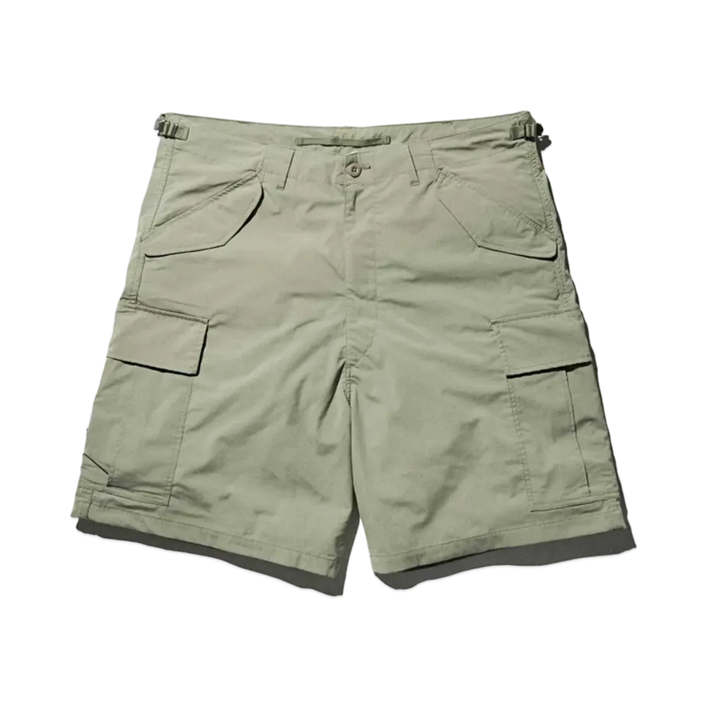 FreshService Micro Typewriter Cargo Shorts "Sage"