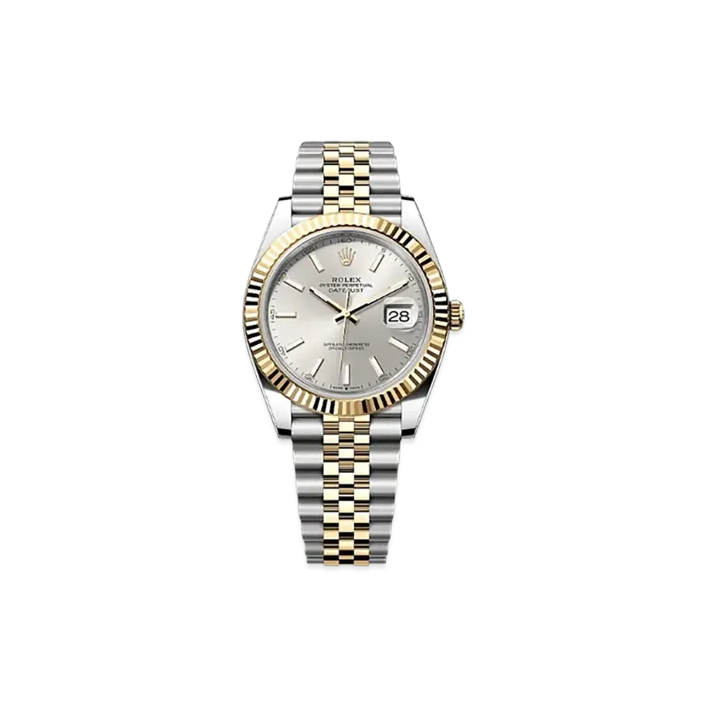 ROLEX Datejust 41 Oystersteel & Yellow Gold "Grey"