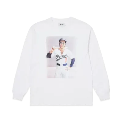 PALACE ELTON JOHN BALLER LONGSLEEVE "White"