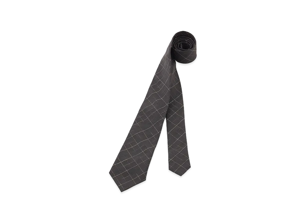 visvim Necktie Santome Check "Black"