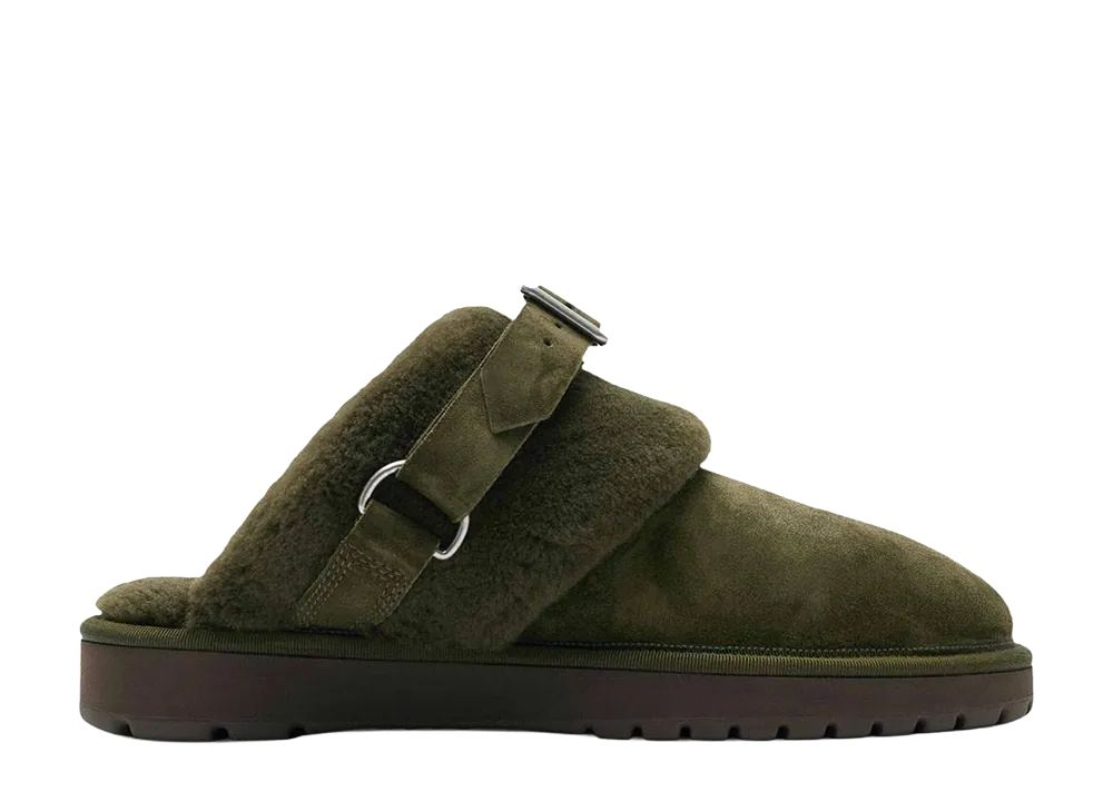 Burberry Chubby Low Slippers "Green"