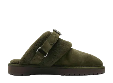 Burberry Chubby Low Slippers "Green"