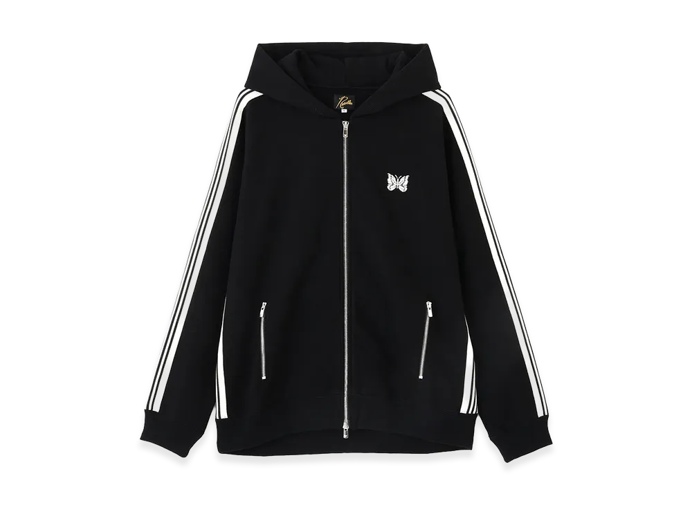 NEEDLES x LHP Zip Track Hoody - Cotton Jersey "Black"