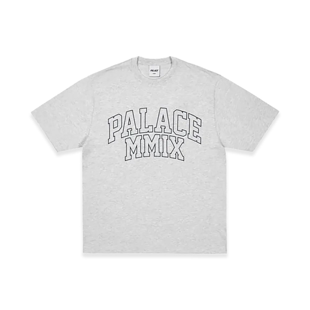 PALACE Mmix Heavy Slub T-Shirt "Grey Marl"