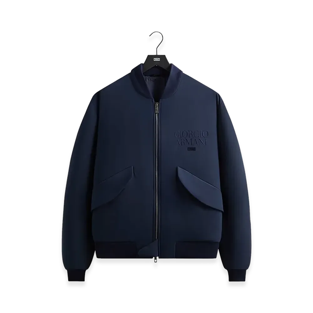 Kith x Giorgio Armani x The New York Knicks Bomber Jacket "Nocturnal"