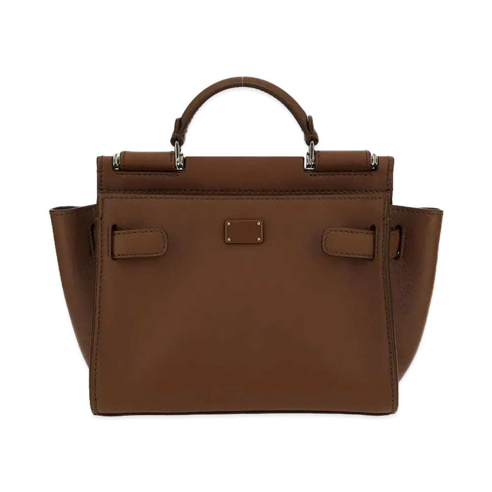 Dolce&Gabbana Sicily Soft Bag Small Calfskin "Beige"