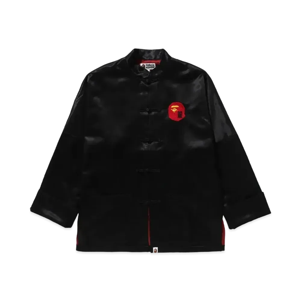 A BATHING APE Men's Year Of Dragon China Jacket "Black"