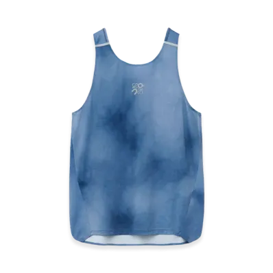 LOEWE x On Running Performance Tank Top in Technical Jersey "Blue/Multicolor"