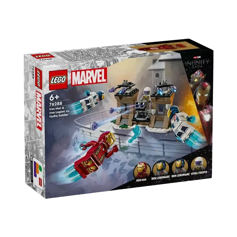 LEGO MARVEL "Iron Man & Iron Legion vs. Hydra Soldier" [76288]