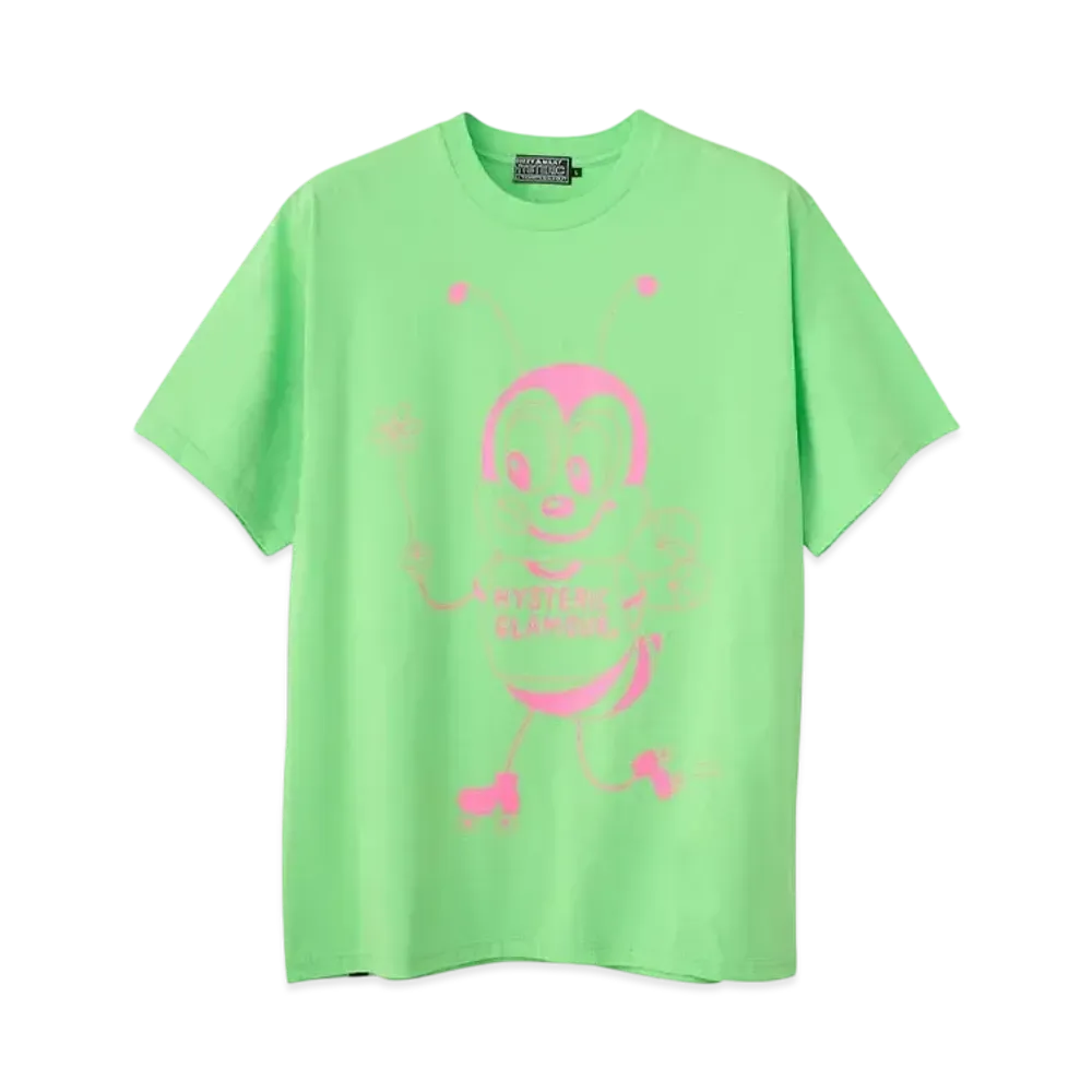 HYSTERIC GLAMOUR Hys Bee T-Shirt "Green"
