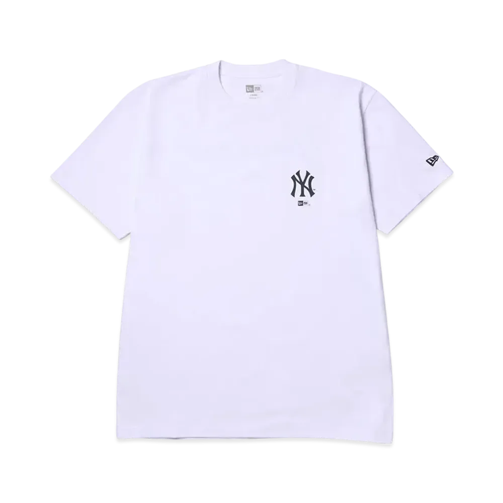 NEW ERA Short Sleeve Cotton T-Shirt New York Yankees Regular Fit "White"
