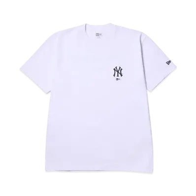 NEW ERA Short Sleeve Cotton T-Shirt New York Yankees Regular Fit "White"
