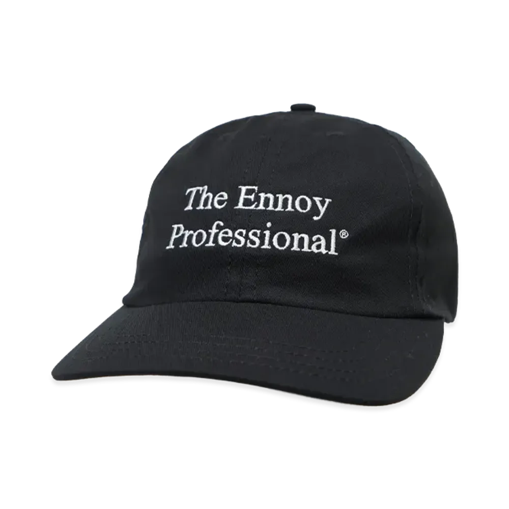 ENNOY Professional Cotton Cap "Black" (25SS)