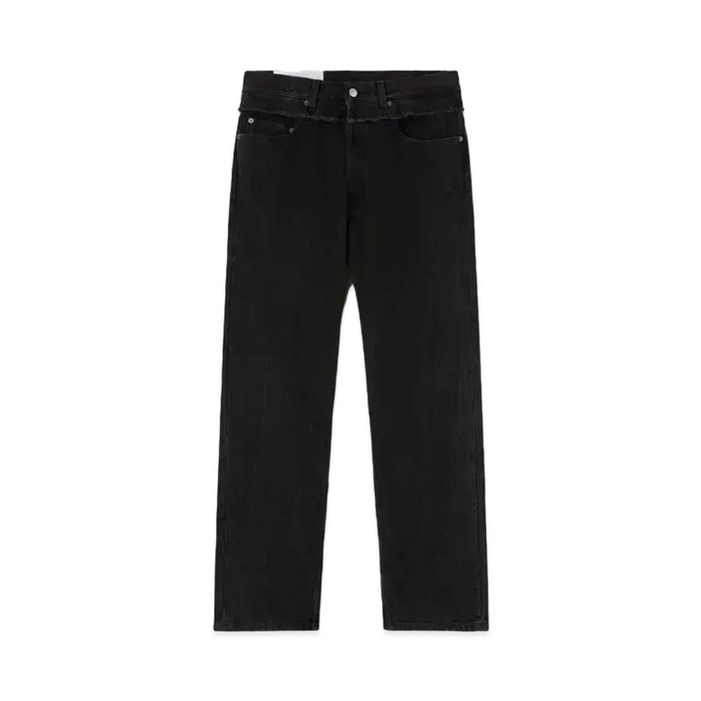 AMBUSH Waist Detail Denim Pants "Black"