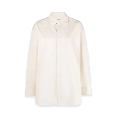 LEMAIRE Women's Long Shirt "Ivory"