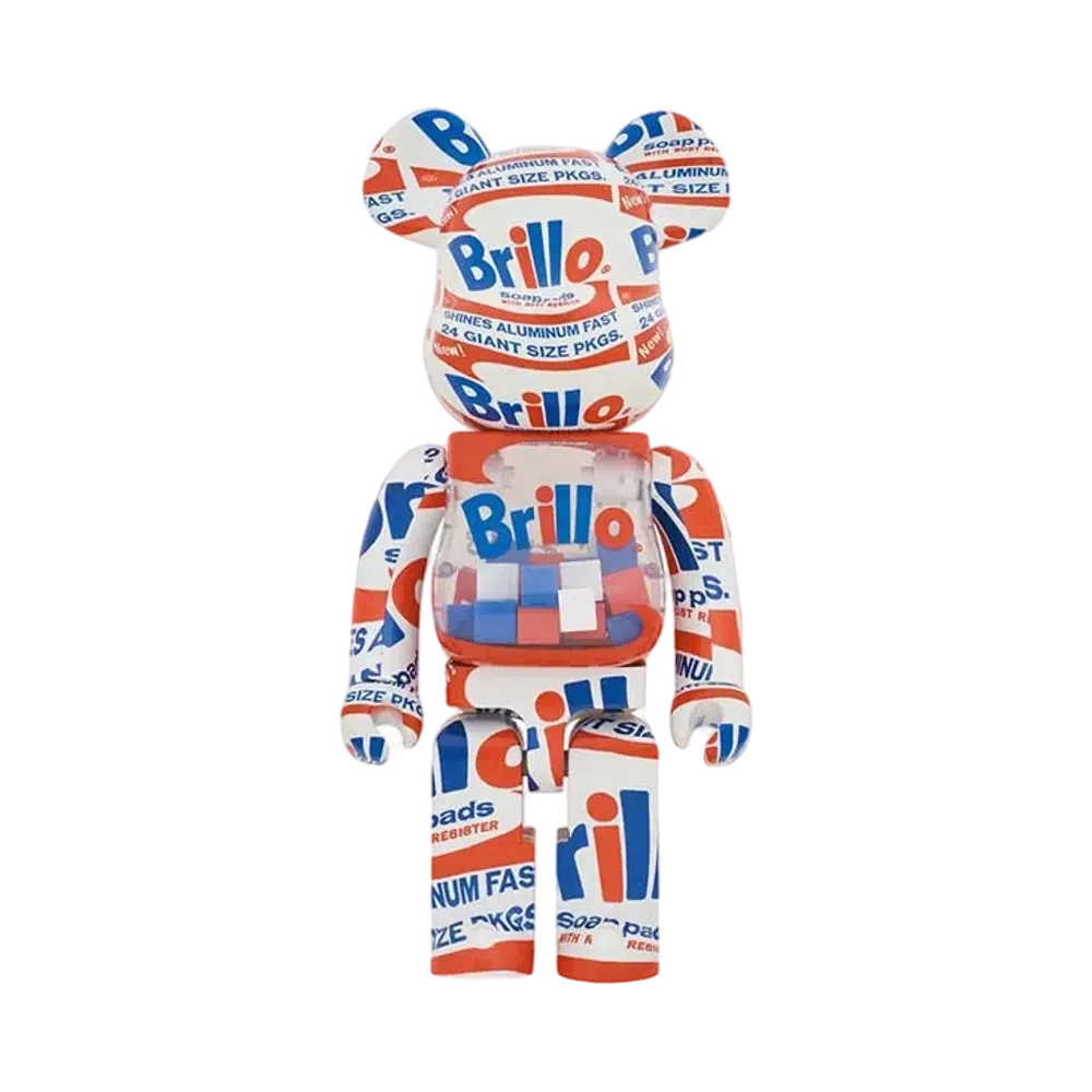Bearbrick ANDY WARHOL "Brillo" 2022 1000%