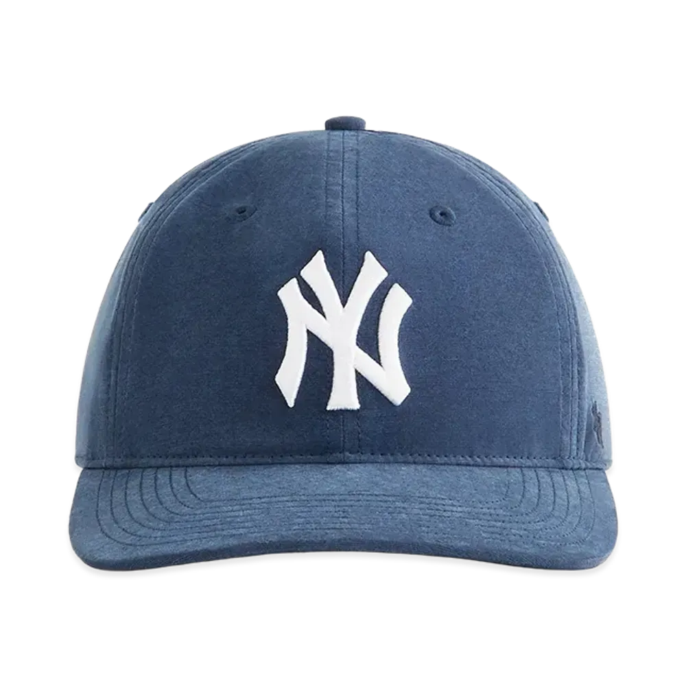 Kith x '47 x the New York Yankees Heavy Cupro Linen Franchise LS Cap "Nocturnal"