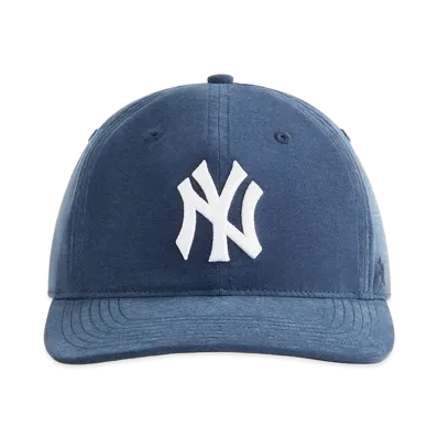 Kith x '47 x the New York Yankees Heavy Cupro Linen Franchise LS Cap "Nocturnal"