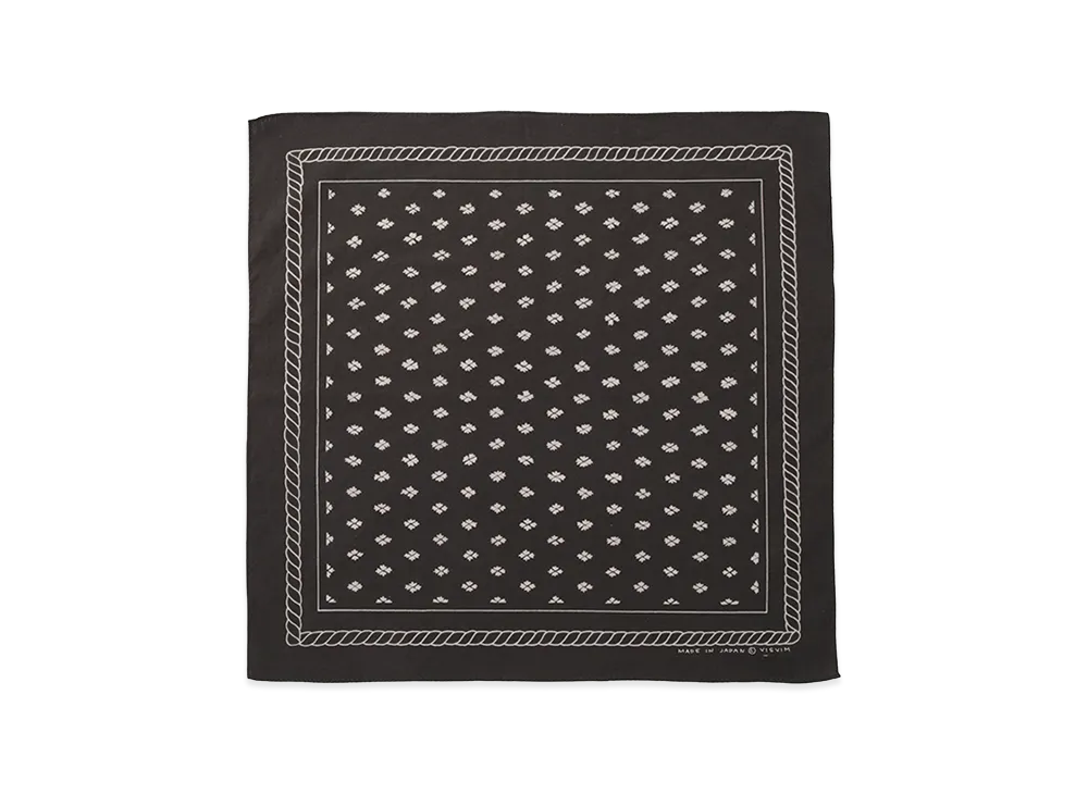 visvim Bandana (C/Sl Chambray) DMGD "Black"
