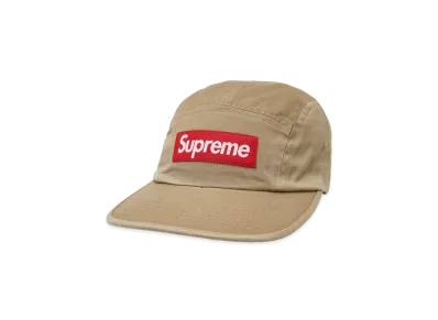 Supreme Washed Chino Twill Camp Cap (24FW) "Beige"