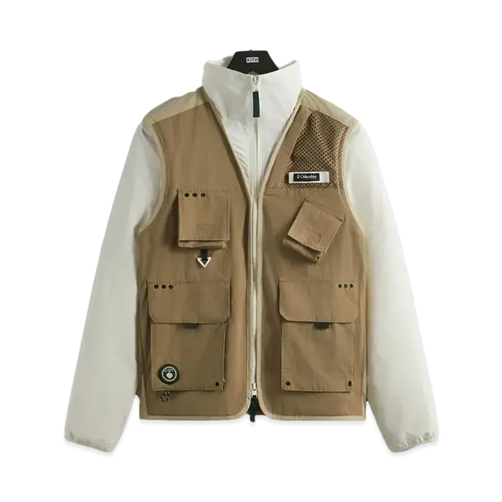 Kith x Columbia PFG Skeena Falls Jacket "Pebble"